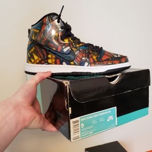 Nike SB Dunk High Premium Concepts Stained glass